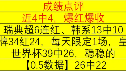 巴西国际赛事分析：5连红，13中10精准预测，盈利翻倍攻略